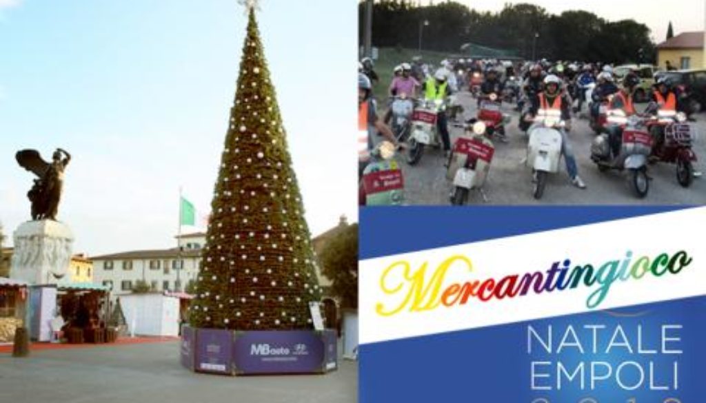 Piazza della Vittoria Natale Vespa Club